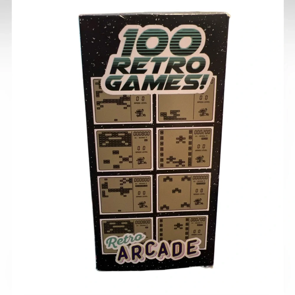 NWT Retro‎ Arcade Mini Handheld Game 100 Retro Games Ages 6+
